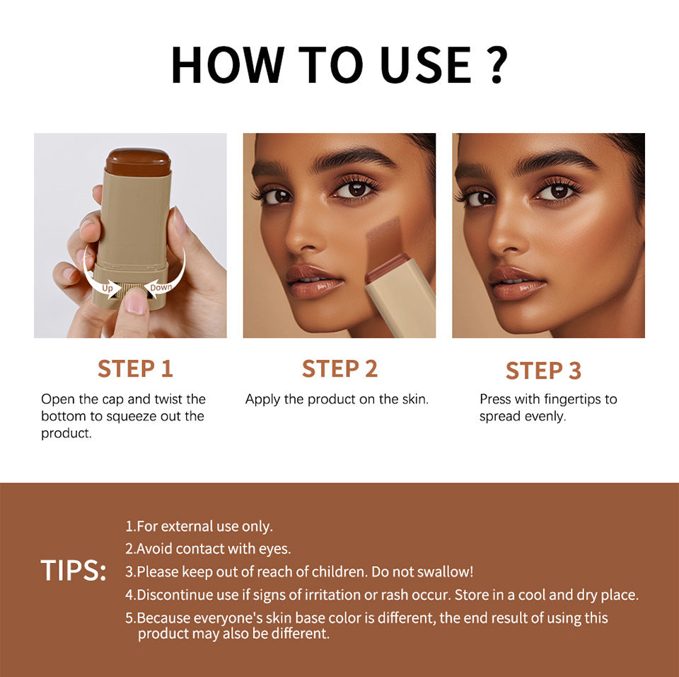 Hydrating Serum Foundation Stick for Radiant Skin - 14