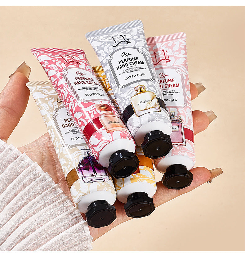 Moisturizing Plant Fragrance Hand Cream Set for Dry Skin
