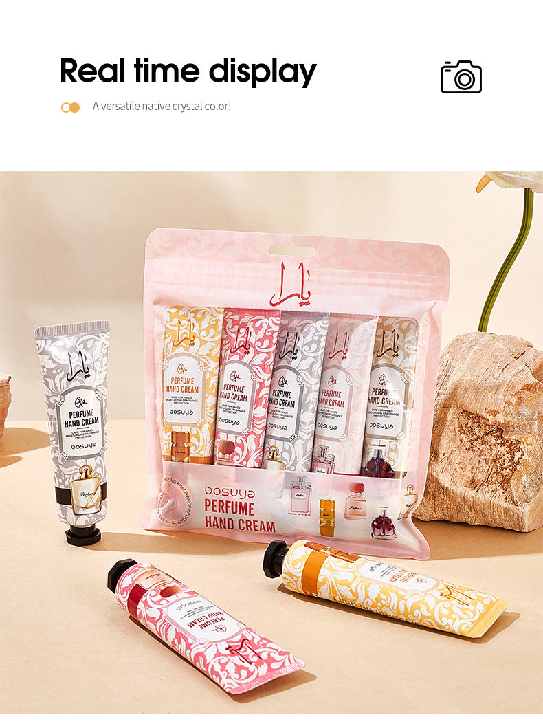 Moisturizing Plant Fragrance Hand Cream Set for Dry Skin - 22
