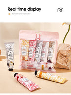 Moisturizing Plant Fragrance Hand Cream Set for Dry Skin
