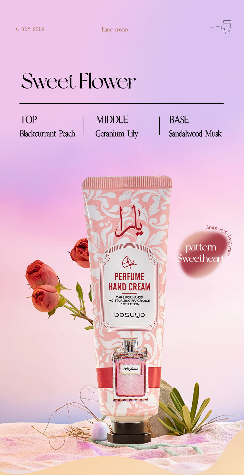 Moisturizing Plant Fragrance Hand Cream Set for Dry Skin