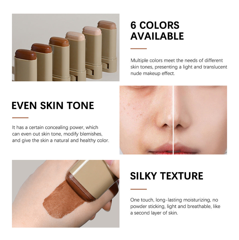 Hydrating Serum Foundation Stick for Radiant Skin