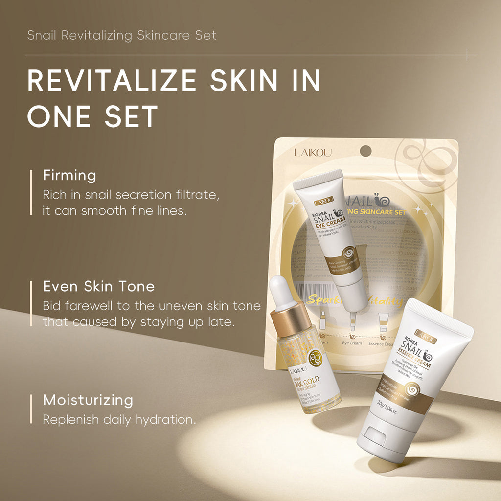 Snail Mucin Anti-Aging Skin Care Set