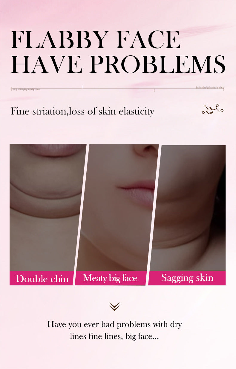 V-Shape Face Lifting Hydrogel Mask for Jawline Firming