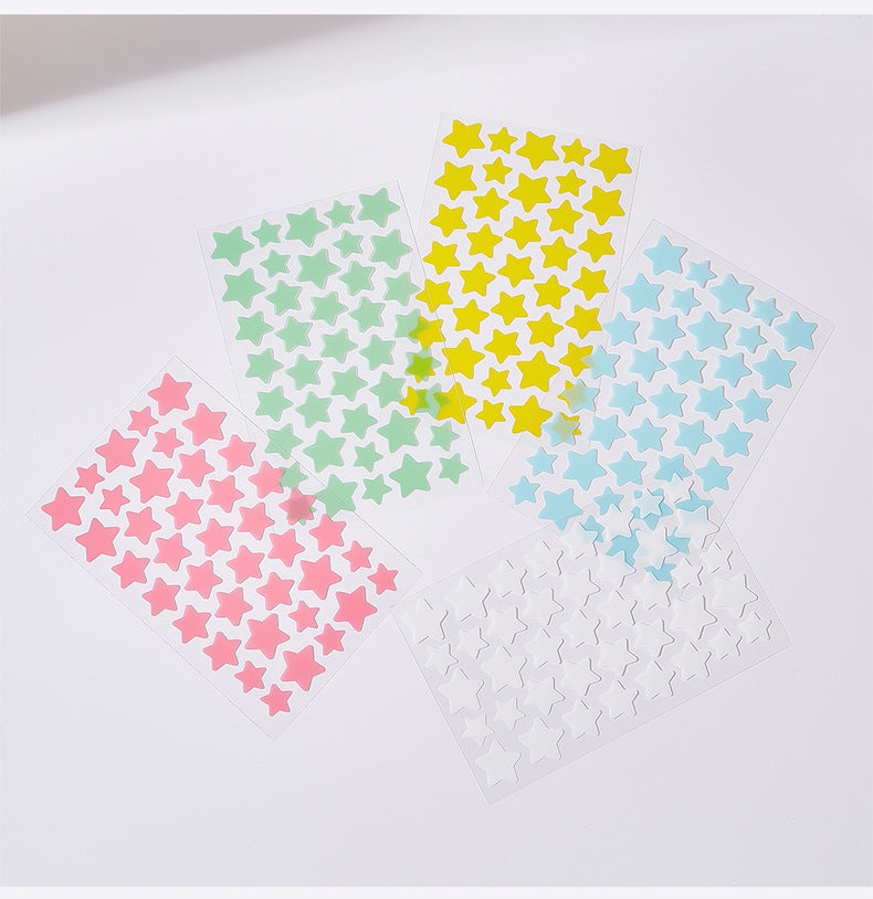 Star-Shaped Hydrocolloid Acne Patches for Clear Skin - 21