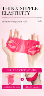 V-Shape Face Lifting Hydrogel Mask for Jawline Firming