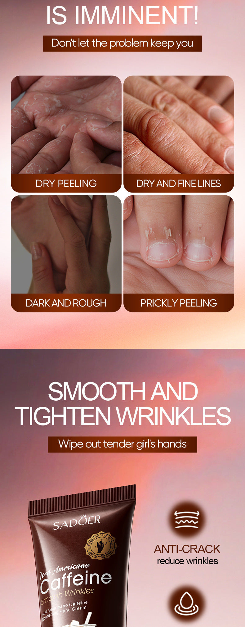 Caffeine Infused Moisturizing Hand Cream Set - 6