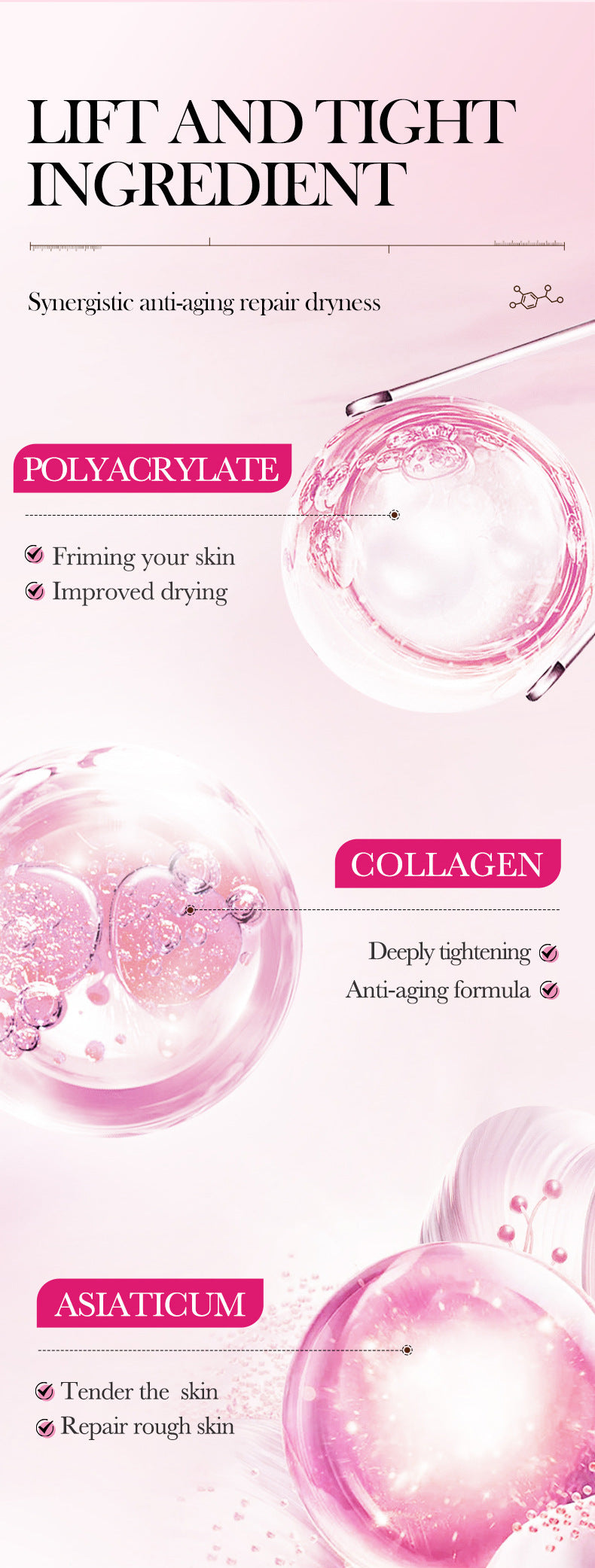 V-Shape Face Lifting Hydrogel Mask for Jawline Firming