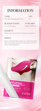 V-Shape Face Lifting Hydrogel Mask for Jawline Firming
