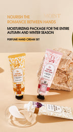 Moisturizing Plant Fragrance Hand Cream Set for Dry Skin