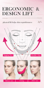 V-Shape Face Lifting Hydrogel Mask for Jawline Firming