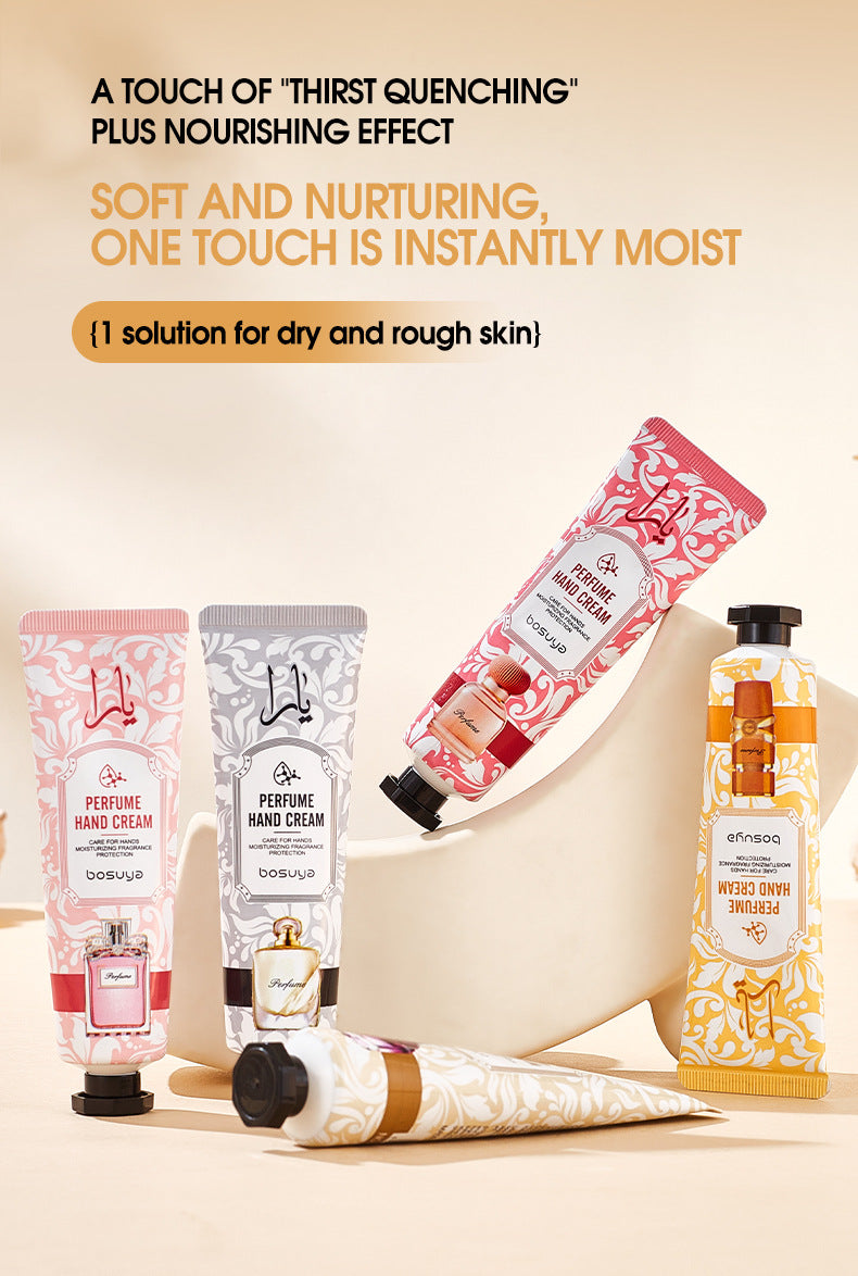 Moisturizing Plant Fragrance Hand Cream Set for Dry Skin