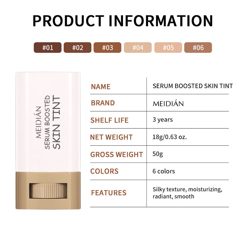 Hydrating Serum Foundation Stick for Radiant Skin - 16