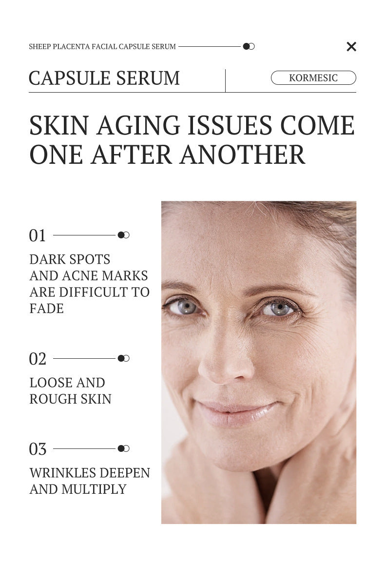 Anti-Aging Placenta Facial Serum Capsules - 6