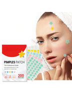 Star Shaped Hydrocolloid Acne Patches for Blemishes