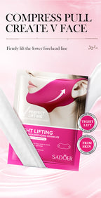 V-Shape Face Lifting Hydrogel Mask for Jawline Firming