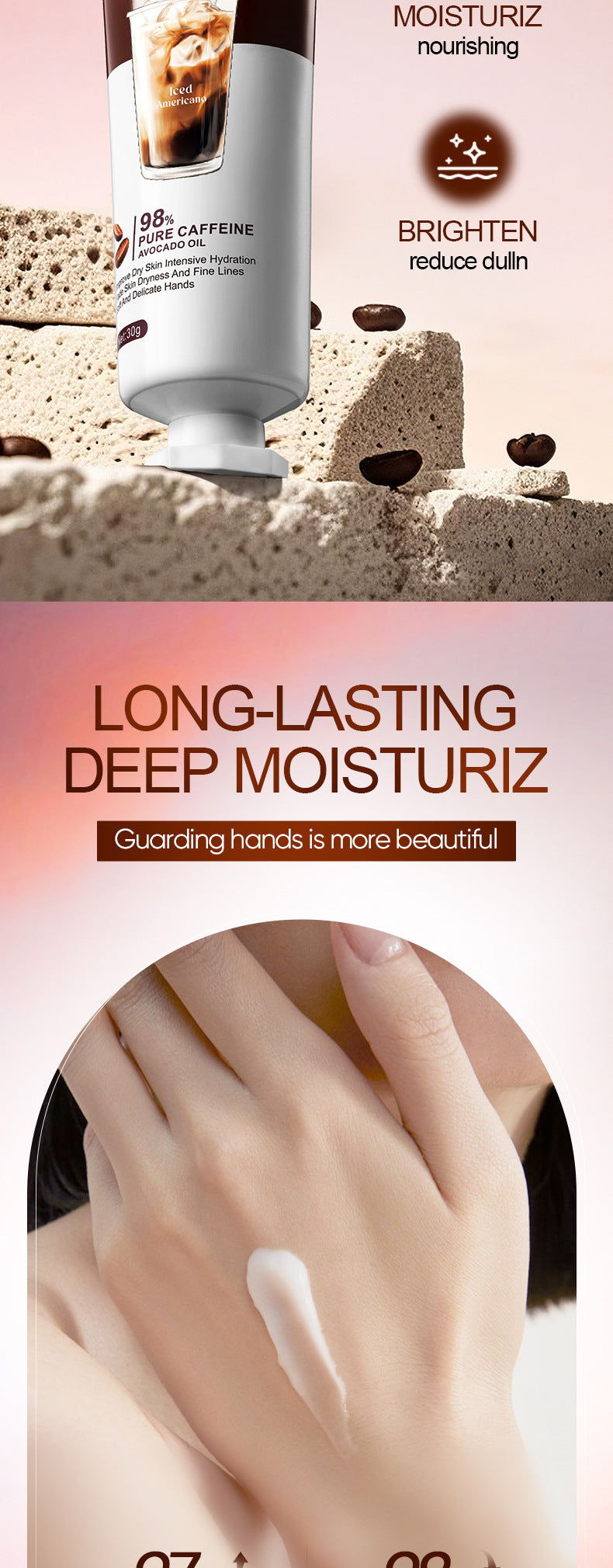 Caffeine Infused Moisturizing Hand Cream Set