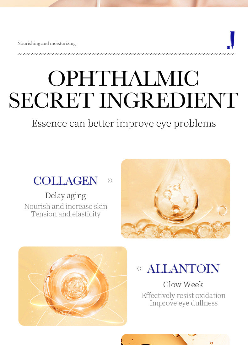 Collagen Roll-On Eye Cream for Dark Circles and Puffiness