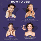 Star-Shaped Hydrocolloid Acne Patches for Fast Blemish Healing