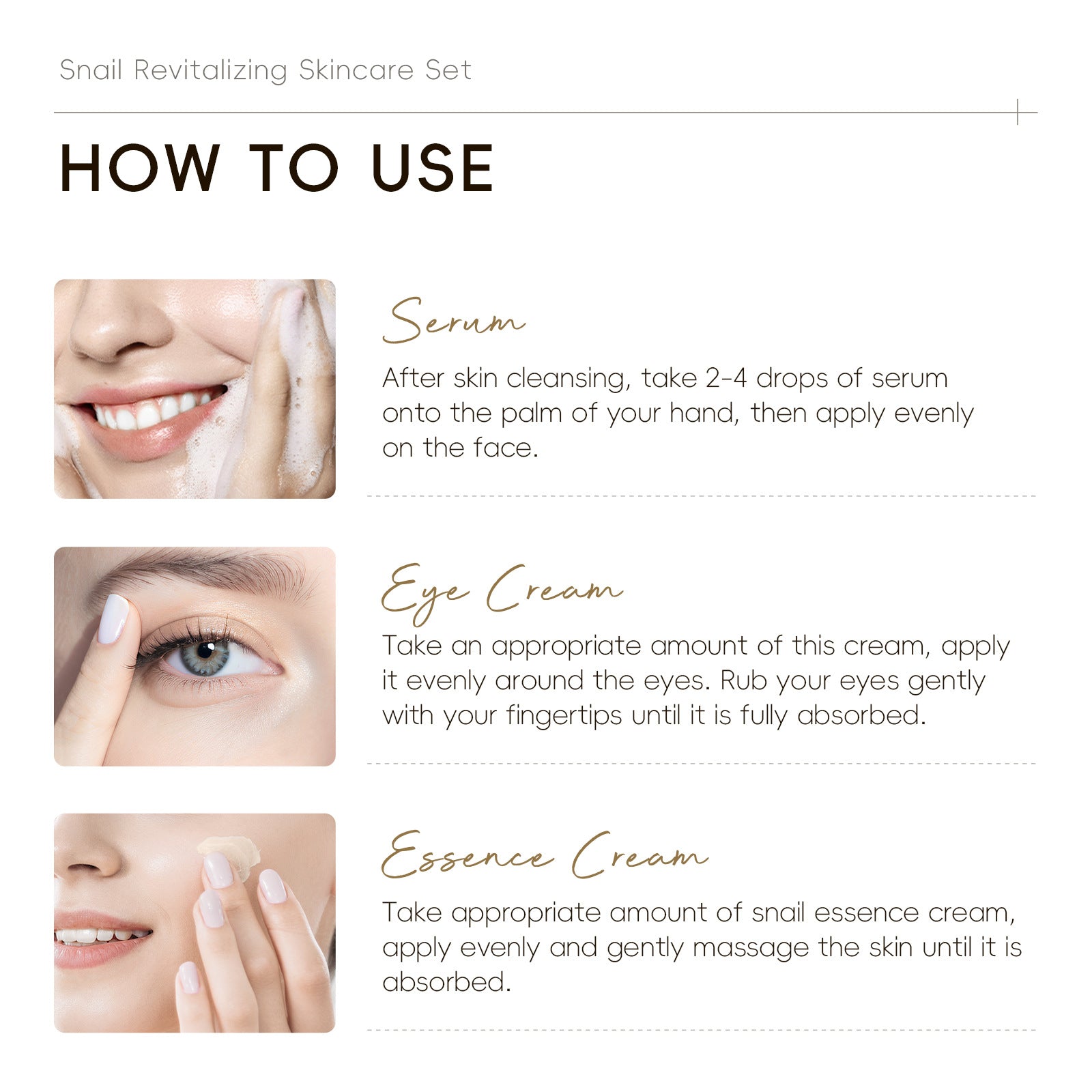 Snail Mucin Anti-Aging Skin Care Set - 15