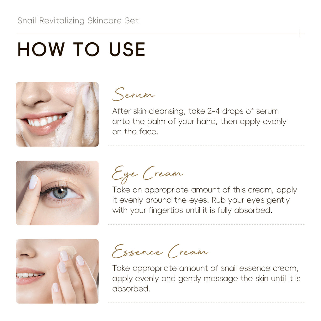 Snail Mucin Anti-Aging Skin Care Set