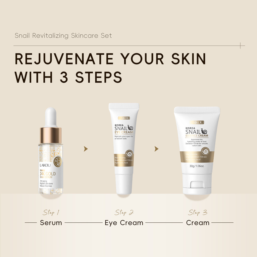 Snail Mucin Anti-Aging Skin Care Set