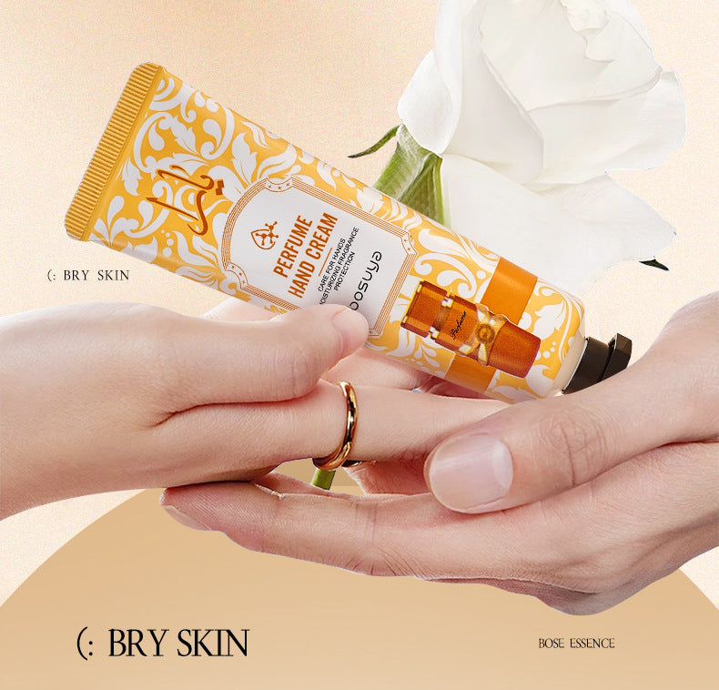 Moisturizing Plant Fragrance Hand Cream Set for Dry Skin - 7