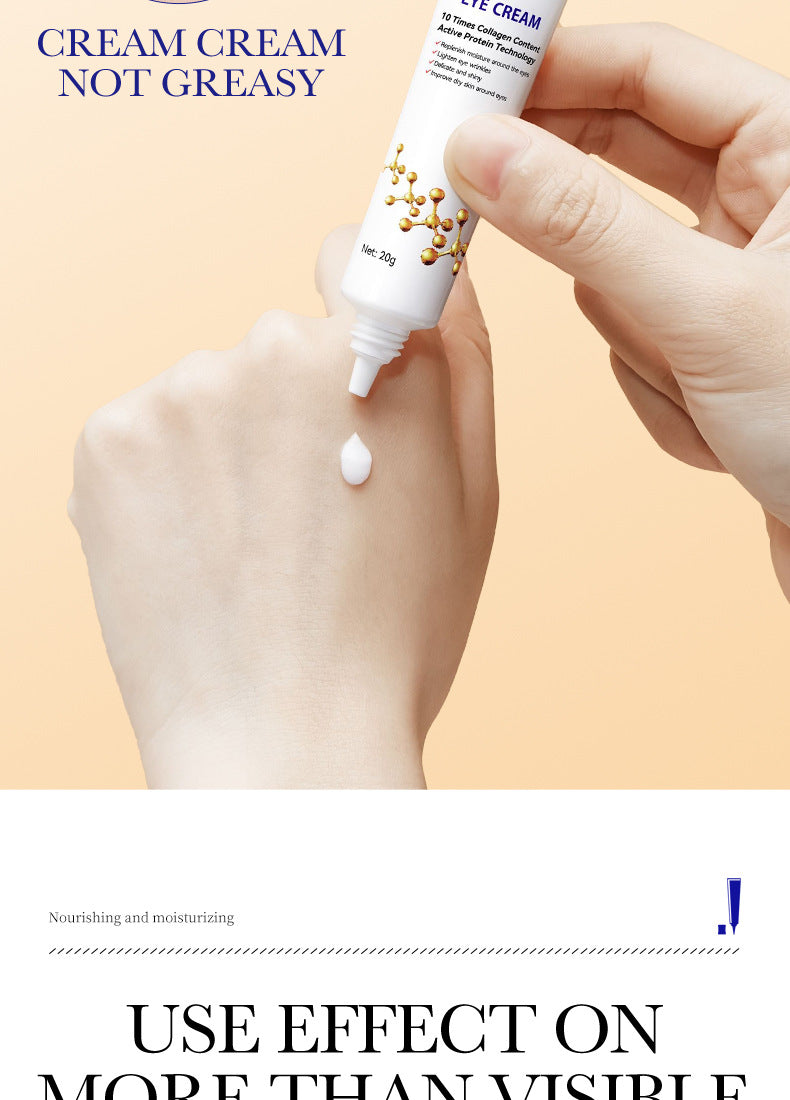 Collagen Roll-On Eye Cream for Dark Circles and Puffiness