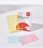Star-Shaped Hydrocolloid Acne Patches for Clear Skin