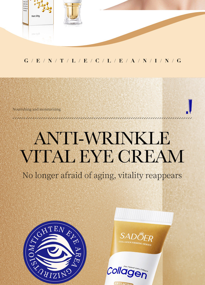 Collagen Roll-On Eye Cream for Dark Circles and Puffiness - 7