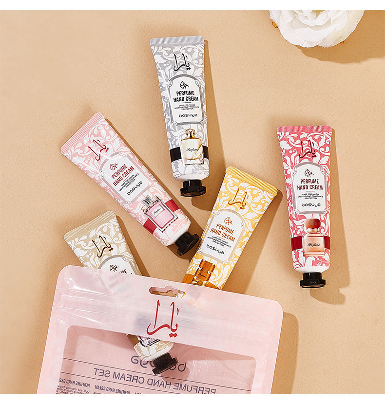 Moisturizing Plant Fragrance Hand Cream Set for Dry Skin - 23