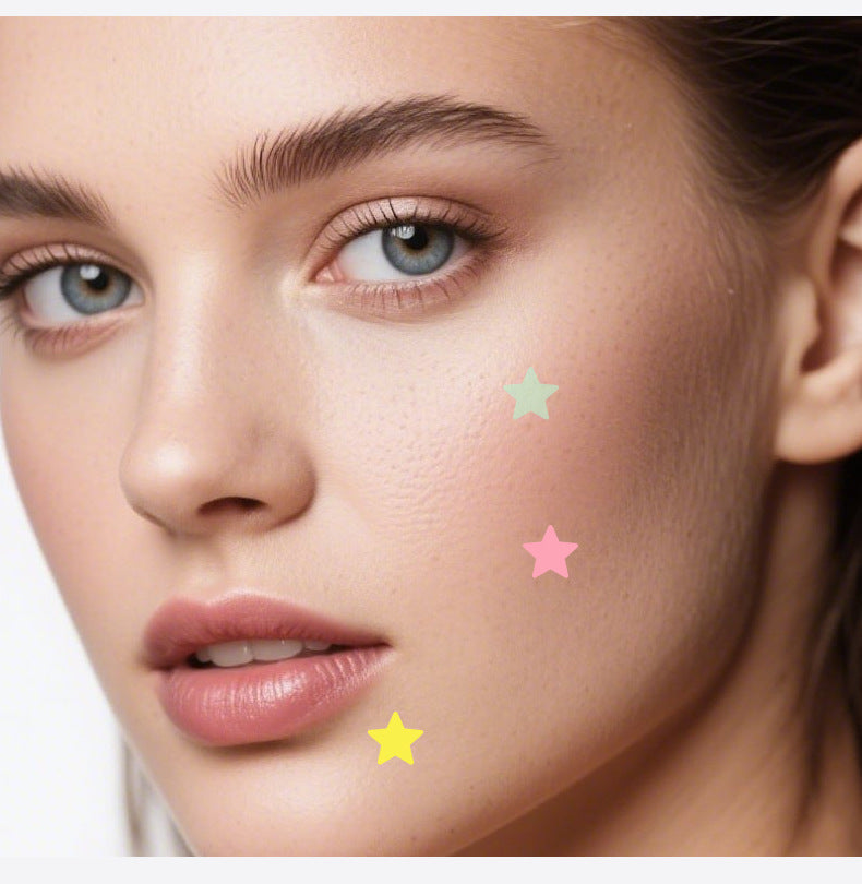 Star-Shaped Hydrocolloid Acne Patches for Clear Skin - 13