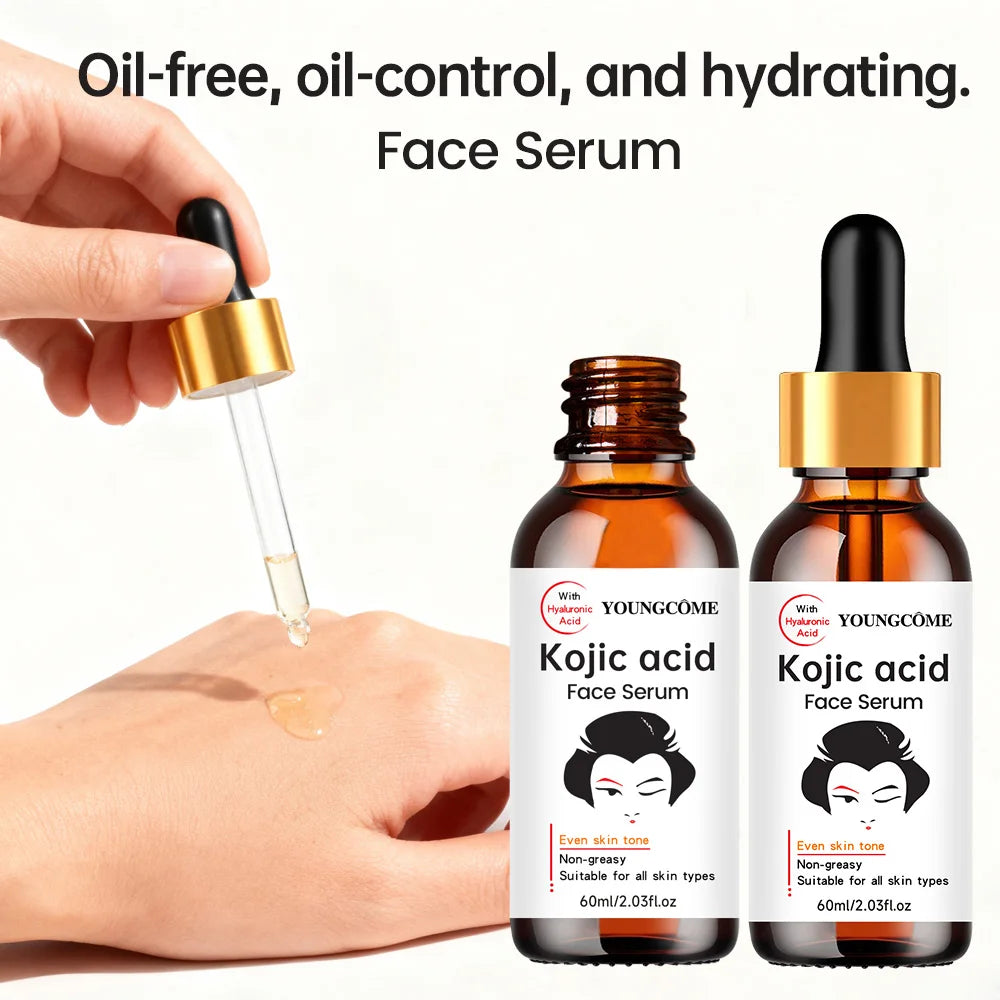 Brightening Kojic Acid Face Serum for Even Skin Tone