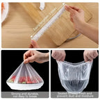 Elastic Disposable Food Covers for Kitchen Storage