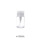 Refillable Press Pump Bottle for Makeup Remover and Toner