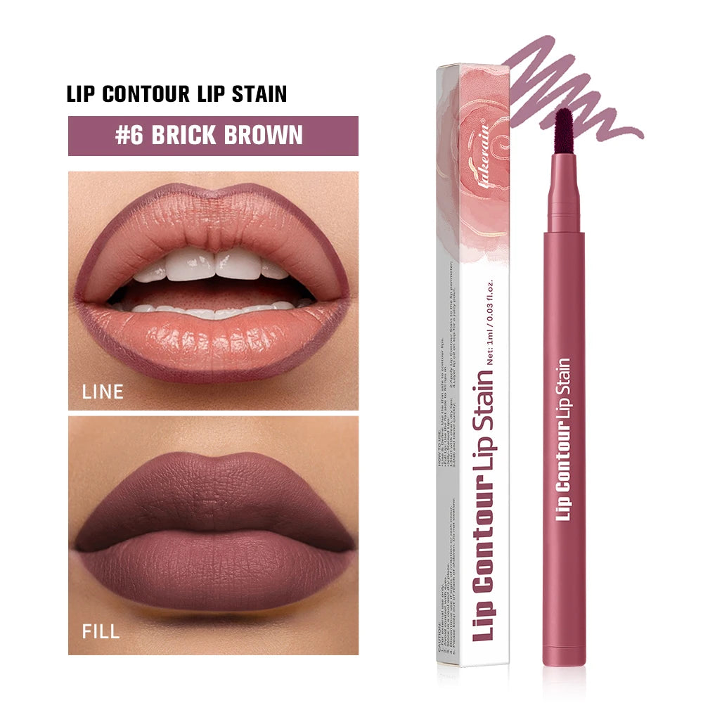 2-in-1 Dual-Sided Long-Lasting Lip Contour & Stain