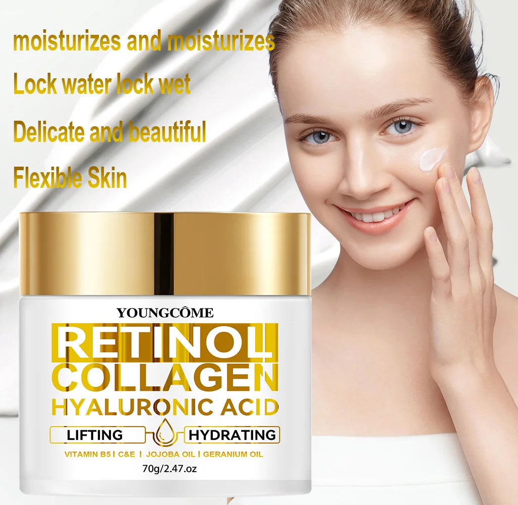 Anti-Aging Retinol Collagen Moisturizing Face Cream - 8