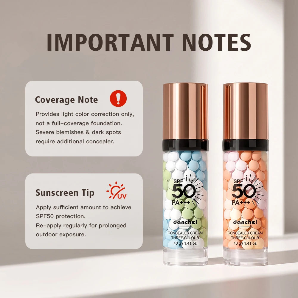 3-in-1 Color Correcting Makeup Primer with SPF 50