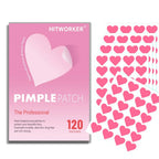 Heart-Shaped Acne Pimple Patches for Clear Skin