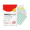 Star Shaped Hydrocolloid Acne Patches for Blemishes