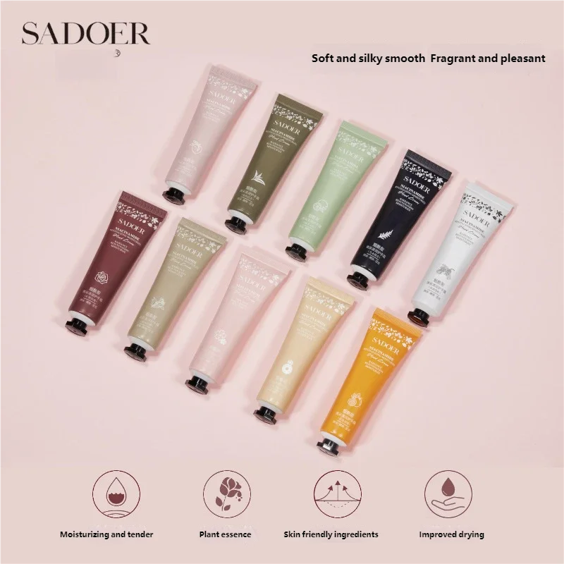 10-Piece Floral and Fruity Moisturizing Hand Cream Set