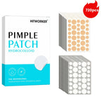 Invisible Hydrocolloid Acne Pimple Patches for Fast Healing