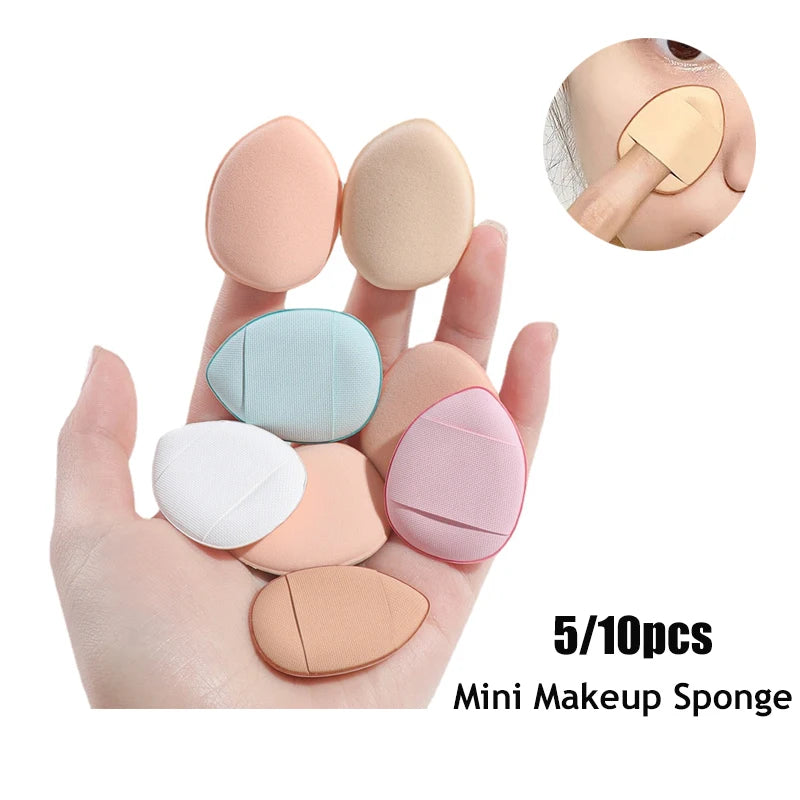 Mini Finger Makeup Sponges for Precise Concealer Application