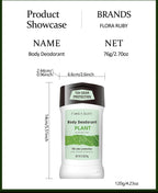 Long-Lasting Mineral Deodorant Stick for All-Day Freshness