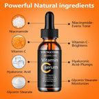 Brightening Vitamin C Serum for Radiant Hydrated Skin