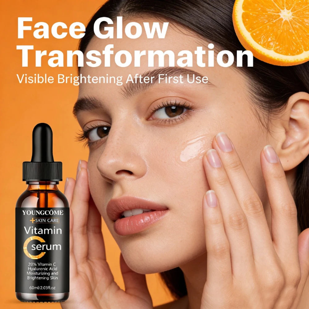 Brightening Vitamin C Serum for Radiant Hydrated Skin - 1