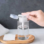 Refillable Press Pump Bottle for Makeup Remover and Toner