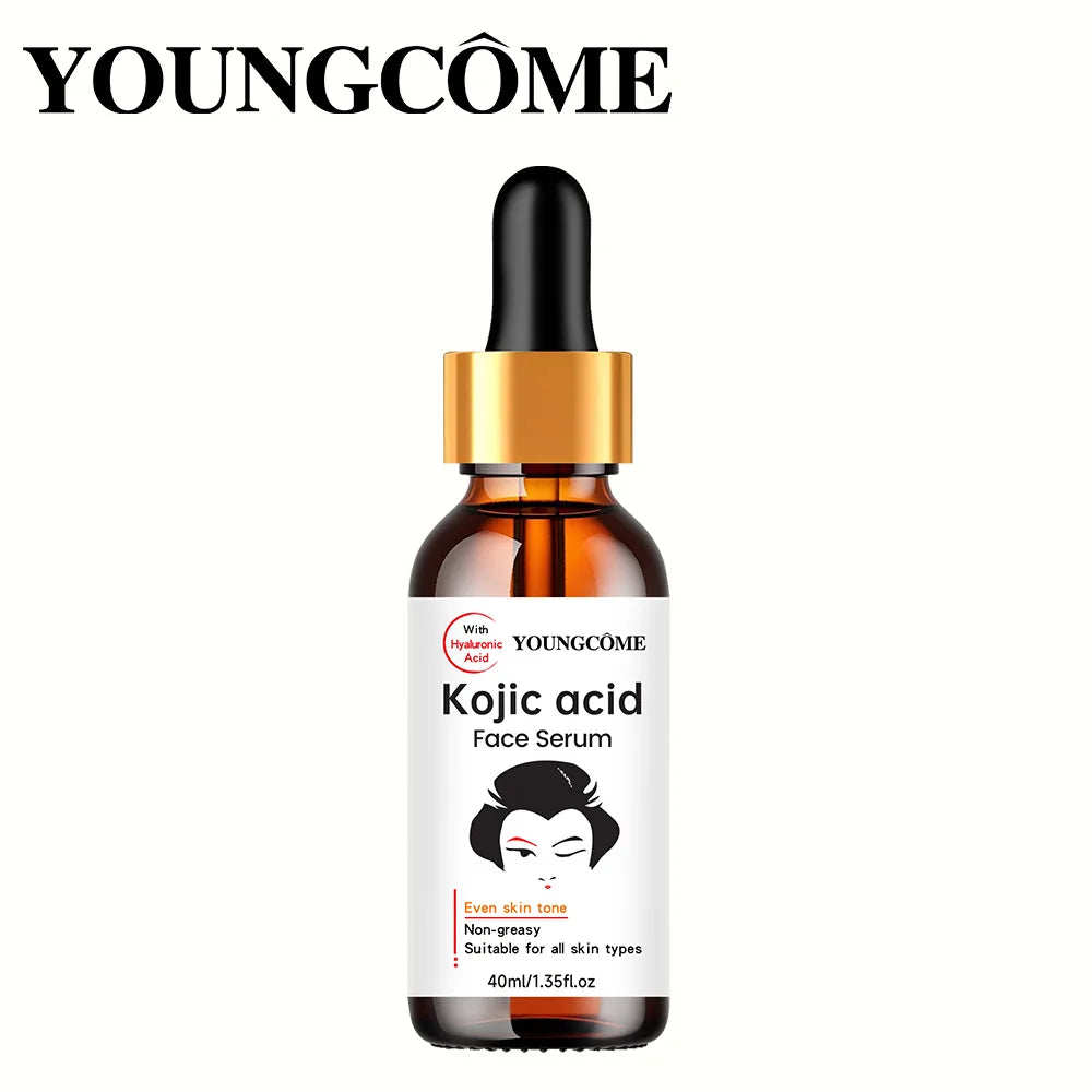 Brightening Kojic Acid Serum for Dark Spots and Even Skin Tone