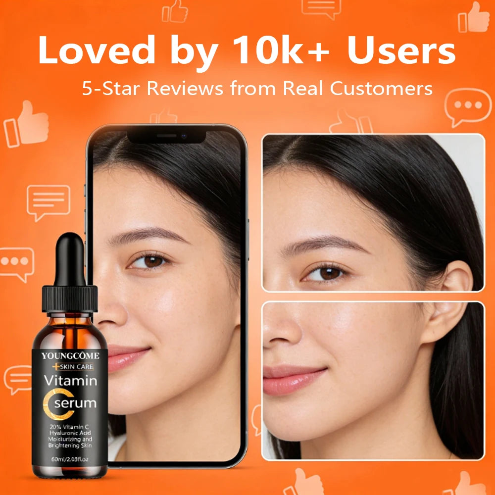Brightening Vitamin C Serum for Radiant Hydrated Skin - 5