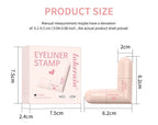 Waterproof Double-Wing Eyeliner Stamp for Perfect Wings